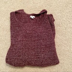 B.P. Marled Split Side Sweater